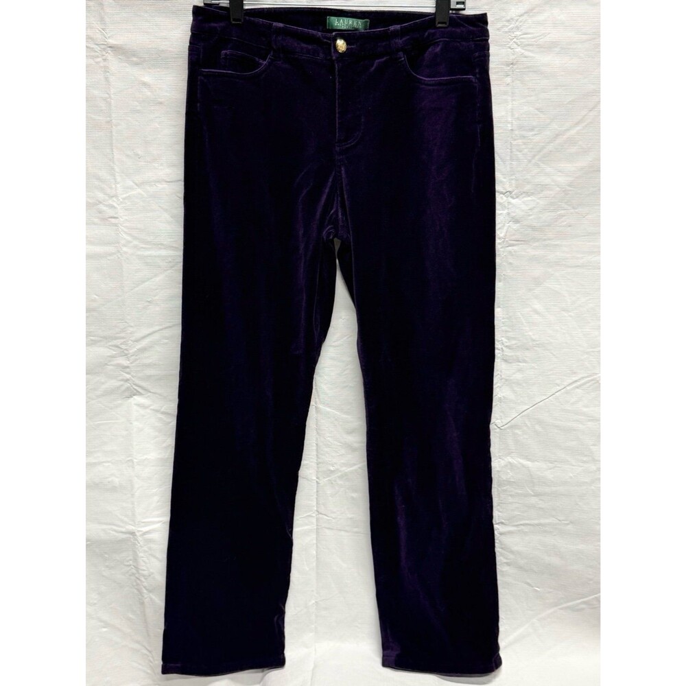 Lauren Ralph Lauren velour pants